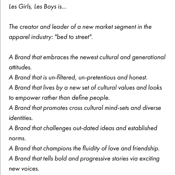 LES GIRLS LES BOYS BLACK/WHITE COTTON TEE XS - Picture 8 of 8